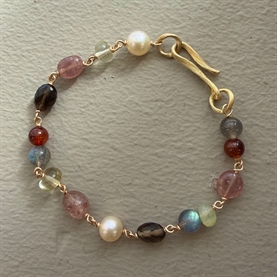 Dulong Unika Grand Siena Piccolo Armbånd, 18K Guld